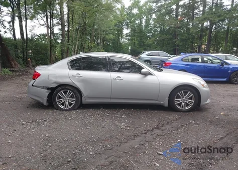 2013 Infiniti G37X z USA, uszkodzony, nr VIN JN1CV6AR9DM752585
